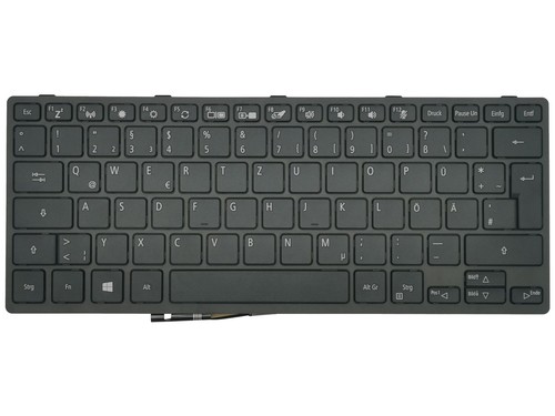 Clavier allemand noir acer - allemand,