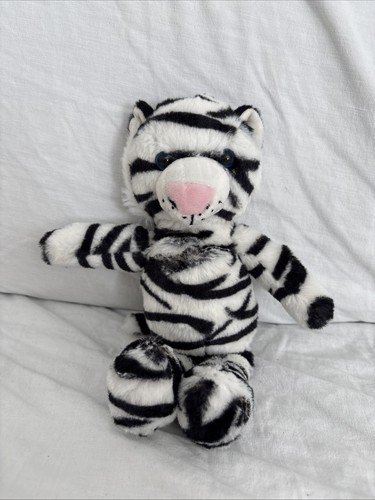 Peluche tigre blanc kinder - blanc,
