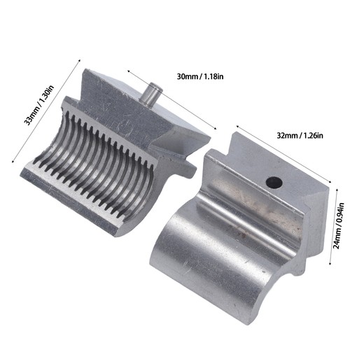Lathe half nut - half, 2.0mm