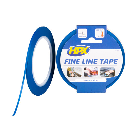 Ruban adhesif ligne fine bleu - ruban,