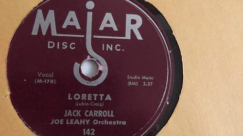 Jack carroll 78rpm - jack, 10-inch