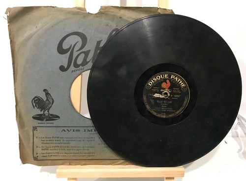 Ancien disque saphir - ancien, à