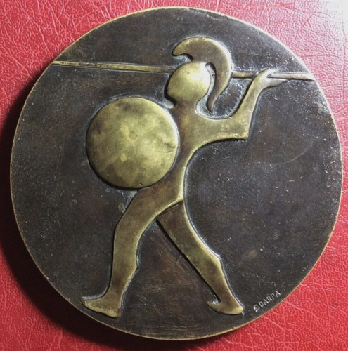 Soldat grec arcadien avec