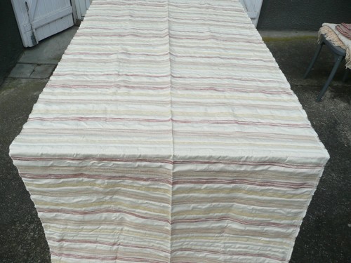 Tissu vintage rayé - tissu,
