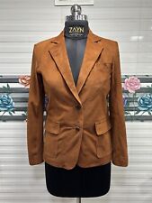 Blazer classique en daim