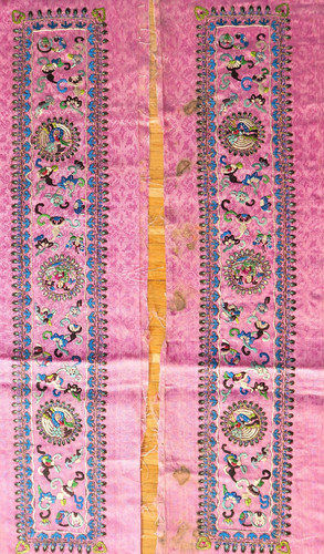 Soie brodé broderie chinois - soie,