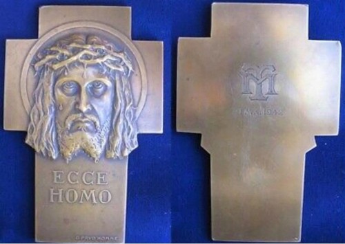 Médaille jésus christ - jésus-christ, ecce