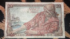 Billet 20 Francs Pêcheur