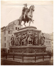 Allemagne, Cologne, Köln, Kaiser Friedrich-Wilhelm III. Denkmal auf dem Heumarkt
