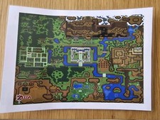 Carte Du Jeu The Legend of Zelda : A Link To The Past Super Nintendo 