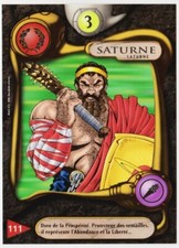 111 SATURNE - CARTE DEUS -