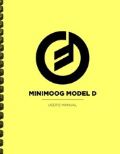 Moog Minimoog Model D USER'S