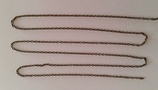 2 mètres CHAINE BRONZE 1,5 x