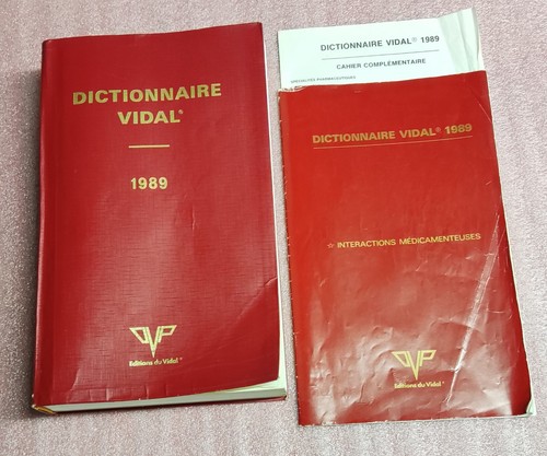 Dictionnaire vidal en - (1989),