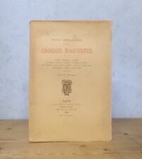 THEATRE LYRIQUE OPERA BIOGRAPHIES CROQUIS D'ARTISTES (H. DE CURZON, 16 PL., 1898