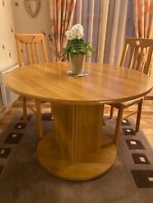 table ronde avec rallonge