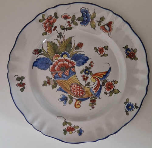 Assiette vintage clément - assiette, st