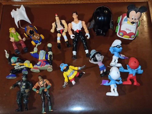 Lot figurines dessins - lot,