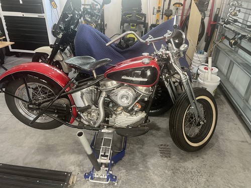 1951 panhead harley davidson - 1951,