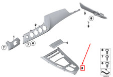 BMW Z4 Roadster E89 Garniture