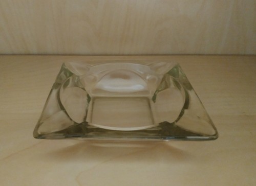Cendrier vintage verre - cendrier,