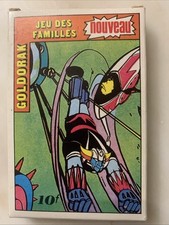 GOLDORAK Jeu de cartes  7famille  complet 1978 Télé Guide