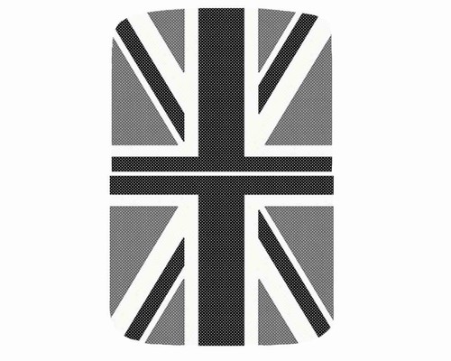Grey union jack - vinyl, sunroof