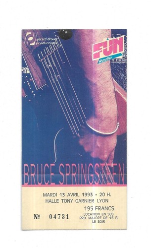 Rare ticket billet concert - concert,