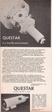 Questar 1974 Vintage Print Ad
