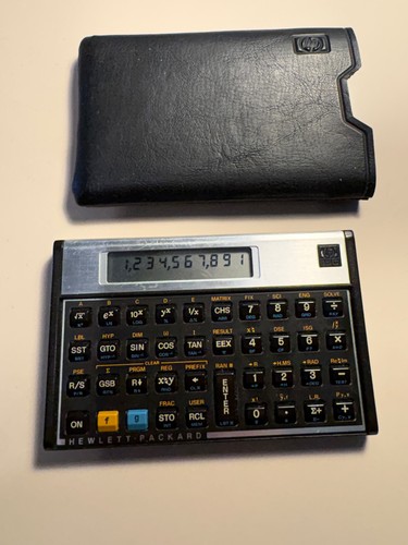 Vtg hewlett packard 15c - hewlett,