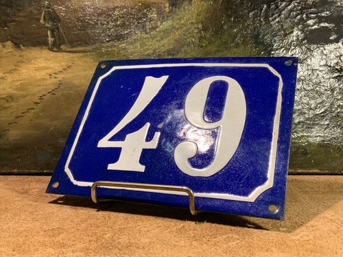 Ancienne plaque - x,