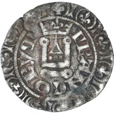 [#1153993] Coin, France, Philippe VI, Gros à la Couronne, VF, Silver, Duplessy:2
