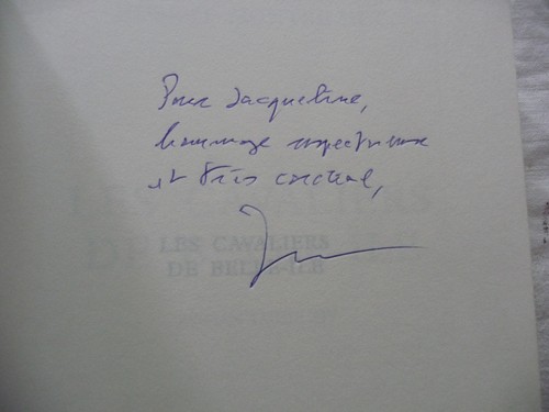 Hubert monteilhet dédicace - hubert, ds
