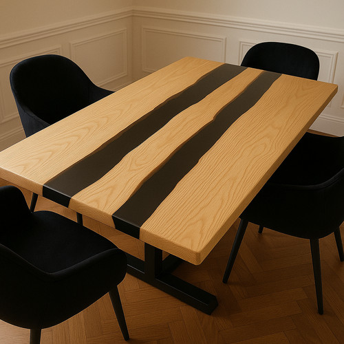 Dessus table rivière - table,
