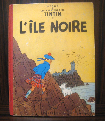 Tintin ile noire - bd,