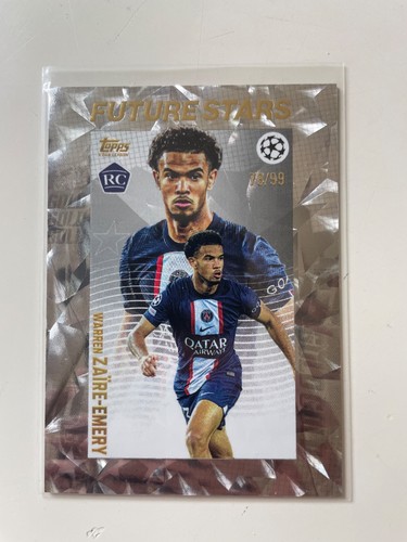 2022 topps gold ucl warren - topps,