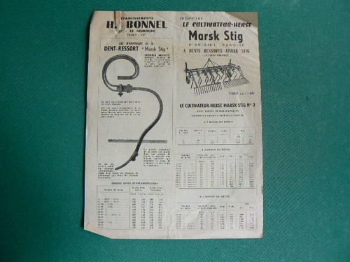 Prospectus catalogue agricole - prospectus,