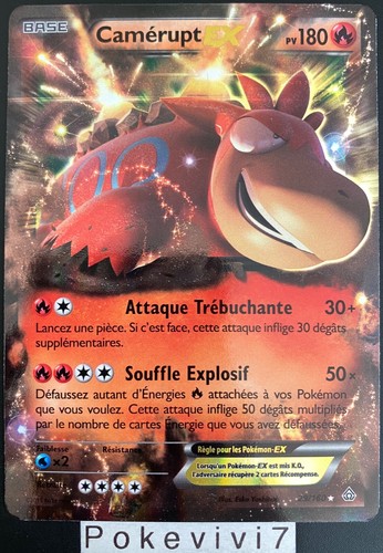 Carte pokemon camerupt 160 - carte,