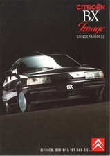 Catalogue prospekt brochure Citroën BX Image 1991 DE