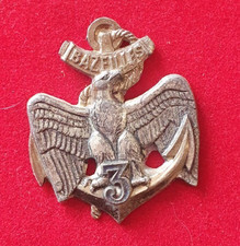 INSIGNE MILITAIRE  - DRAGO - 3 RIMA RGT INFANTERIE MARINE - SANS ATTACHE
