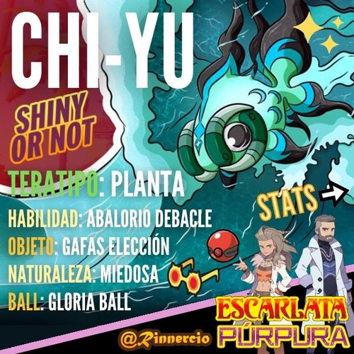 Chi shiny événement - chi, yu