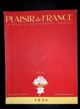 #164963 , Plaisir de France La revue du rayonnement français Juin 1936