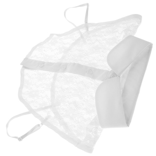 Faux col chemise pour femmes - col,