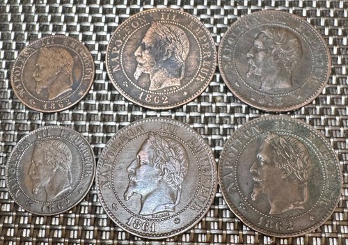 Lot pieces 1 - 6, et