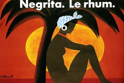 Affiche poster rhum - poster, negrita