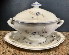 Porcelaine Limoges HAVILAND - Ancienne Saucière Couverte