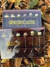 Geneviève Lethu Service 12 Cuillères Gâteau Café Cupcakes  Baby Shower État Neuf