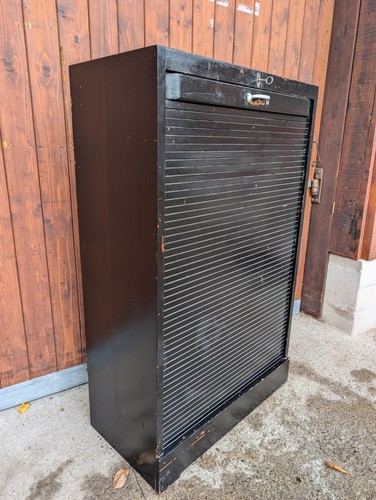 Armoire bureau vintage - armoire,