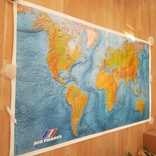 Affiche planisphère AIR