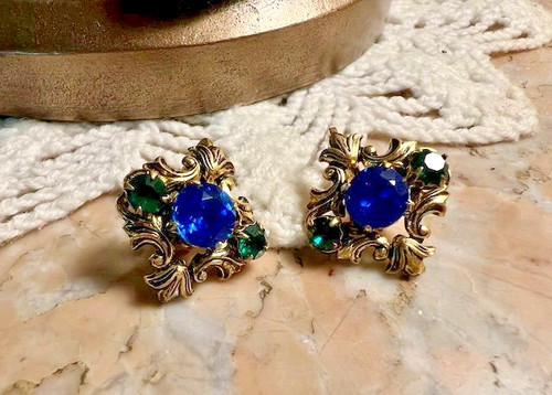 Boucles oreilles anciennes - d'oreilles,